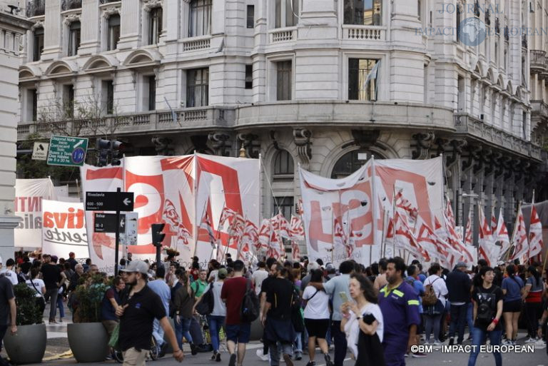 Manif contre l'inflation à Buenos Aires 35