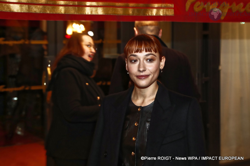 Suzanne Jouannet - Dîner des nommés des César au Fouquet's Paris