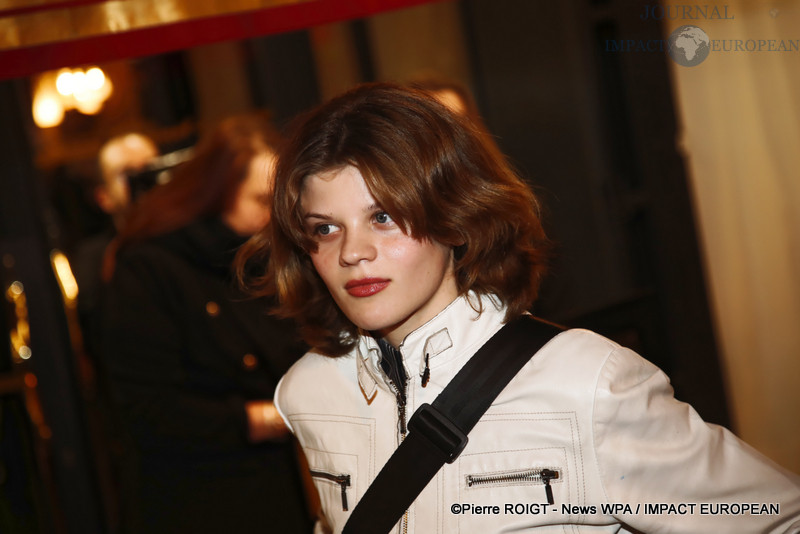 Céleste Brunnquell - Dîner des nommés des César au Fouquet's Paris