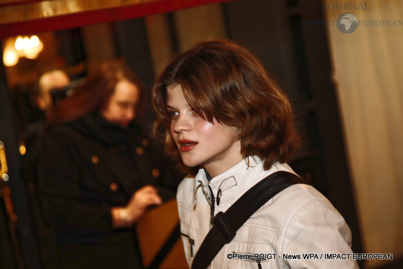 Céleste Brunnquell - Dîner des nommés des César au Fouquet's Paris