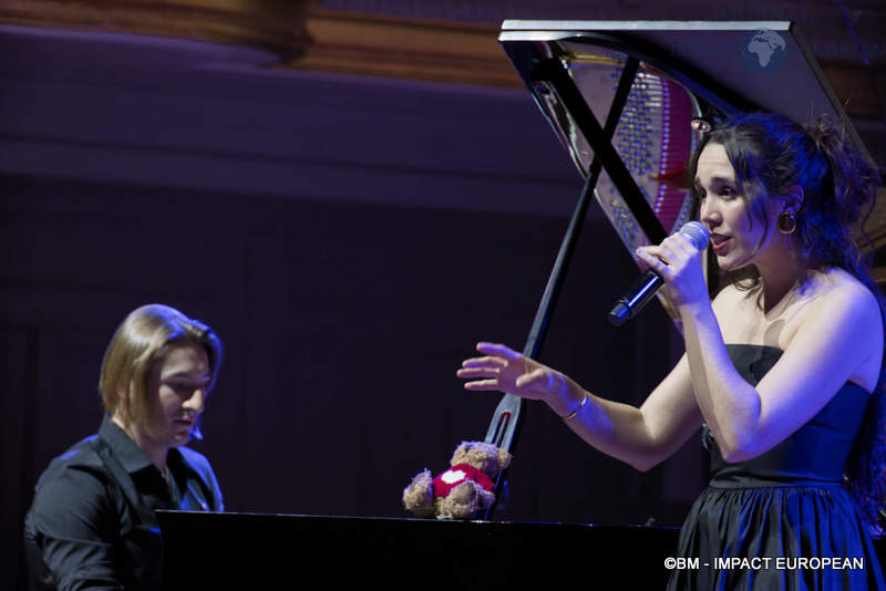 Le pianiste Marc-Olivier Poingt et la chanteuse Carolina Alabau