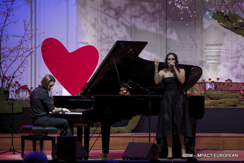 Le pianiste Marc-Olivier Poingt et la chanteuse Carolina Alabau