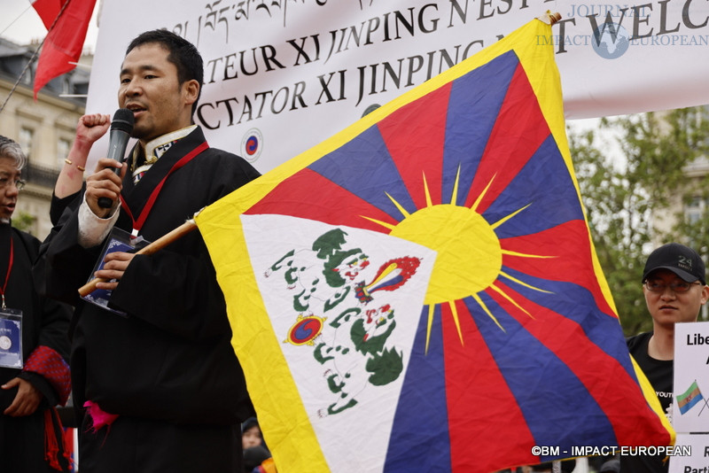 Rassemblement Tibétains 047
