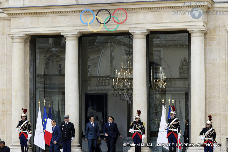 Emmanuel MACRON à reçu Andry Rajoelina à l’Elysée