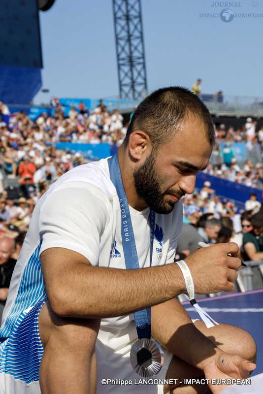 Luka Mkheidze "Argent"(Judo -de 60kg).