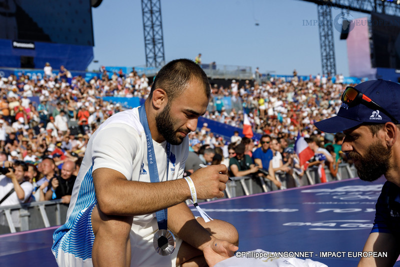 Luka Mkheidze "Argent"(Judo -de 60kg).