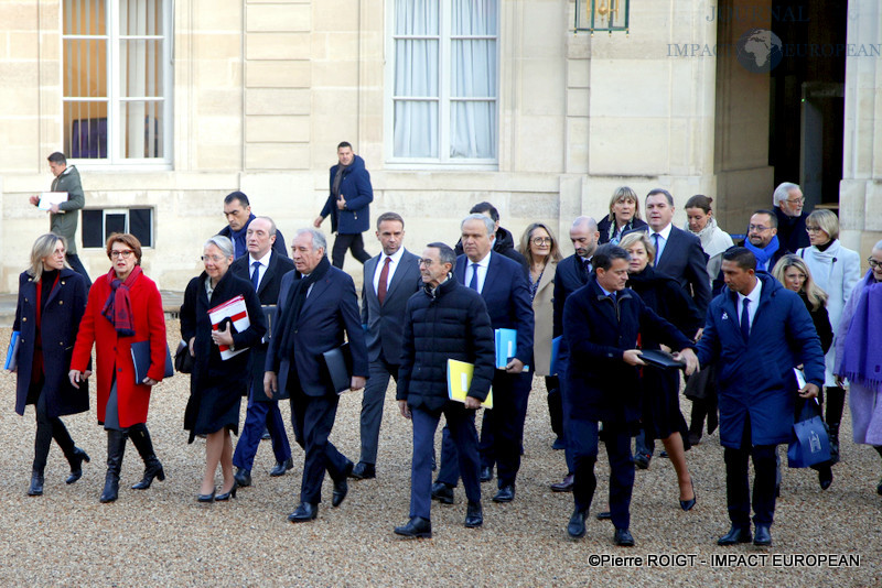 Conseil des ministres du gouvernement Bayrou