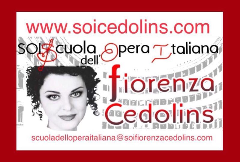 SOI Scuola dell’Opera Italiana Fiorenza Cedolins – 1° Concorso di Canto Lirico Virtuale