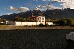 Photang, huis van de Dalaï Lama, Padum (13-7-2018)