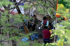 Seen from the window -  Majnu KaTilla, Delhi (19 Maart 2019 )