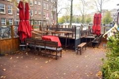 Café Bistro Bellamy ontmanteld - Bellamystraat, 2e Kostverlorenkade (20-10-2022)