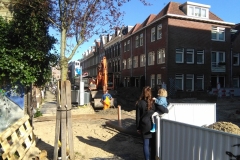 Hoek Schimmelstraat en Korte Schimmelstraat, Oud-West, Amsterdam (25-3-2020)