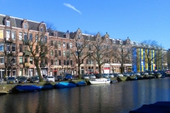 Bilderdijkgracht, -kade, Oud-West, Amsterdam (25-3-2020)