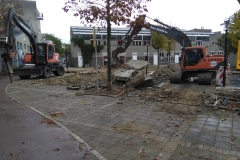 Herinrichting Vredespleintje - Borgerstraat, Hildebrandstraat (26-10-2018)