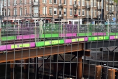 Noodbrug over de Bilderdijkgracht - Oud-West, Amsterdam (3 april 2022)