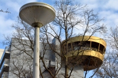 De gouden ufo, Rem Koolhaas, Vondelpark, Amsterdam