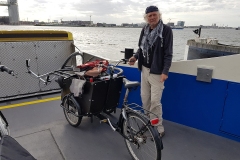 Bakfiets (schenking van M.K.) (4 en 10 augustus 2017)