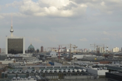 Berlijnse skyline en  tv-toren(12-4-2014)