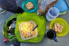 Lunch onderweg - Pirna, Saksen, Oost-Duitsland (11 augustus 2023)