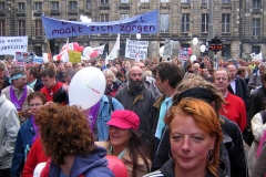 Demonstratie tegen Balkenende II (Amsterdam, 2 november 2004)