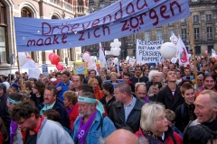 Demonstratie tegen Balkenende II (Amsterdam, 2 november 2004)