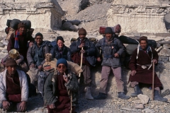 Ladakh (1999) - Bevroren Zanskar rivier (2)