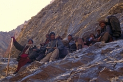 Ladakh (1999) - Bevroren Zanskar rivier (3)