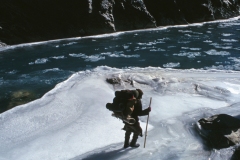 Ladakh (1999) - Bevroren Zanskar rivier (3)