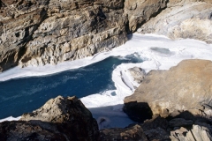 Ladakh (1999) - Bevroren Zanskar rivier (3)