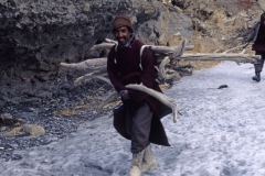 Ladakh (1999) - Bevroren Zanskar rivier (3)