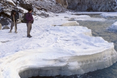 Ladakh (1999) - Bevroren Zanskar rivier (3)