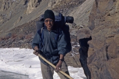 Ladakh (1999) - Bevroren Zanskar rivier (3)