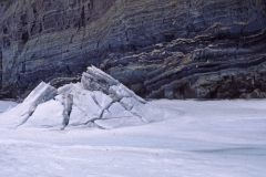 Ladakh (1999) - Bevroren Zanskar rivier (4)