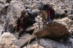 Ladakh  (1999)- Bevroren Zanskar rivier (6)