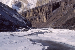 Ladakh  (1999)- Bevroren Zanskar rivier (6)