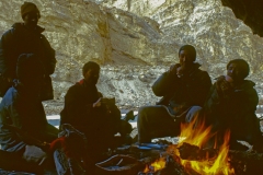 Ladakh  (1999)- Bevroren Zanskar rivier (5)