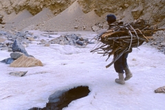 Ladakh  (1999)- Bevroren Zanskar rivier (5)