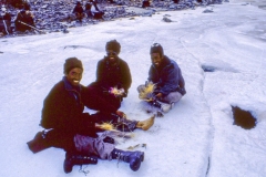 Ladakh  (1999)- Bevroren Zanskar rivier (5)