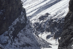 Ladakh  (1999)- Bevroren Zanskar rivier (7)