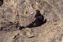 Ladakh  (1999)- Bevroren Zanskar rivier (7)