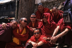 Monks at Gompa Soma -Leh (2002)