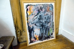 Shrouded in Smoke (1988 -?- 1993) (kleurpotloof, krijt, acryl-, olieverf op papier)