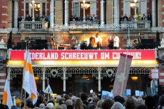 Nederland schreeuwt om cultuur (Leidseplein, Amsterdam - 20 november 2010)