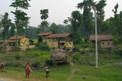 Onderweg in Nepal - vanaf Mahendranagar (9-10-2006)