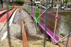 Noodbrug over de Bilderdijkgracht - Oud-West, Amsterdam (19-6-2022)