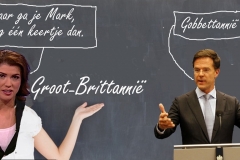 Rutte zegt Groot-Brittanië (25-5-2018)