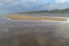 Strand bij Bloemendaal aan Zee (1-1-2018)