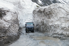 Van Ladakh naar Srinagar: voor de Zojila (pas) (9 juni 2010)