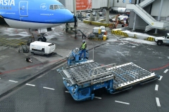 Schiphol - vertrek naar India (23-1-2019)