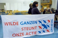 Wilde Ganzen steunt uw actie (3 december 2010)